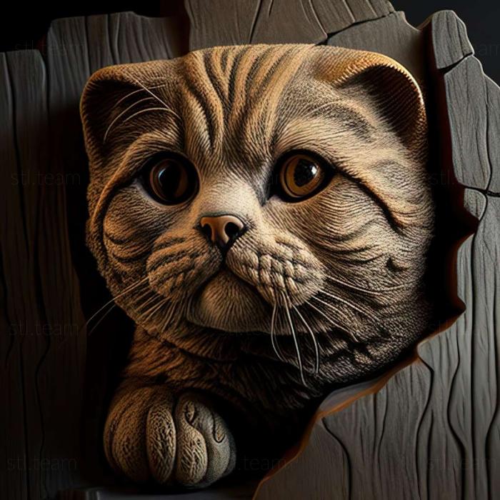 Animals Scottish Fold cat